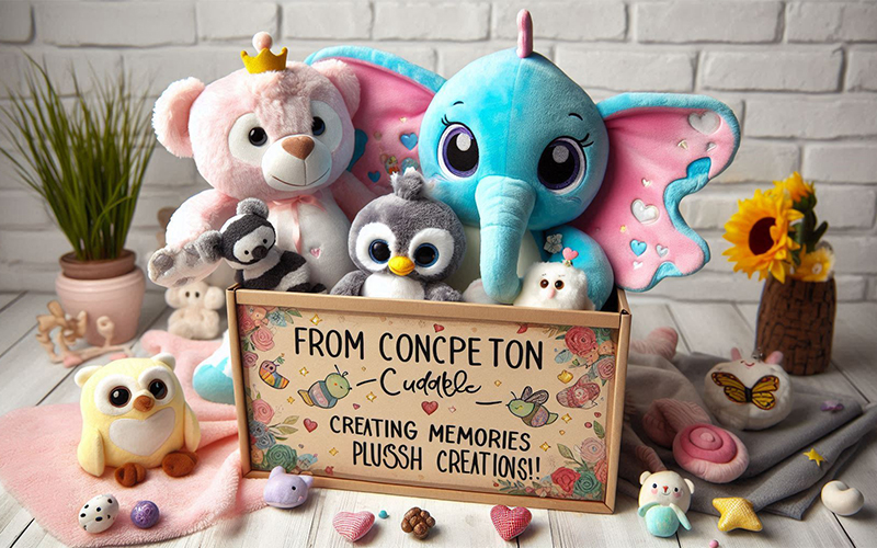 From Concept to Cuddle: Creating Memories with Custom Plush Creations!